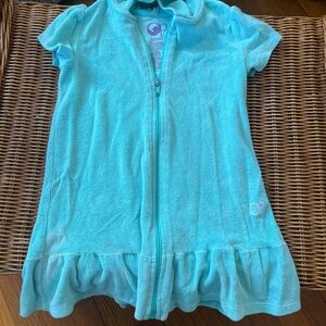 OP Kids Light Blue Zip-Up Hoodie